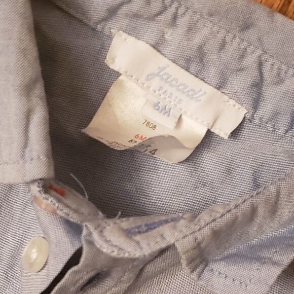 Jacadi Oxford Shirt Made in Paris - Picture 4 of 6